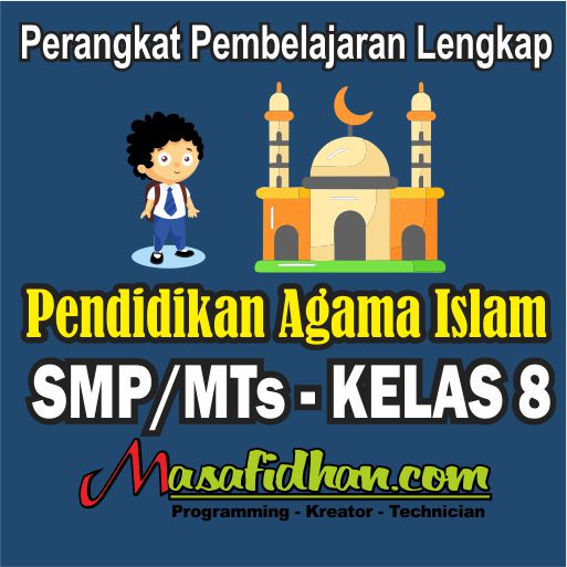 Download Perangkat Lengkap Pendidikan Agama Islam Kelas 8 SMP/MTs Kurikulum Merdeka dan Kurikulum 2013