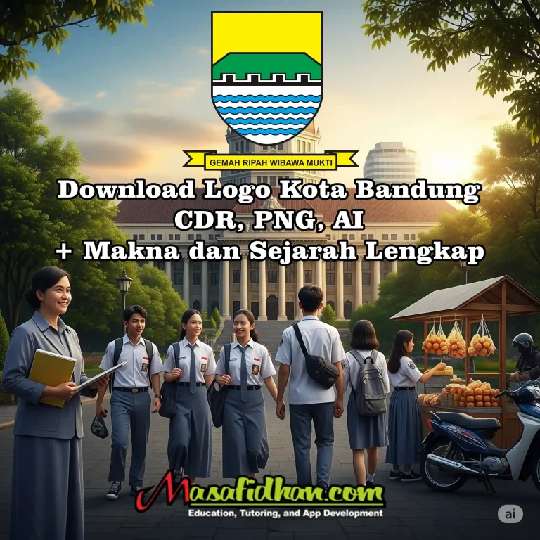 Download Logo Kota Bandung CDR, PNG, AI+ Makna dan Sejarah Lengkap